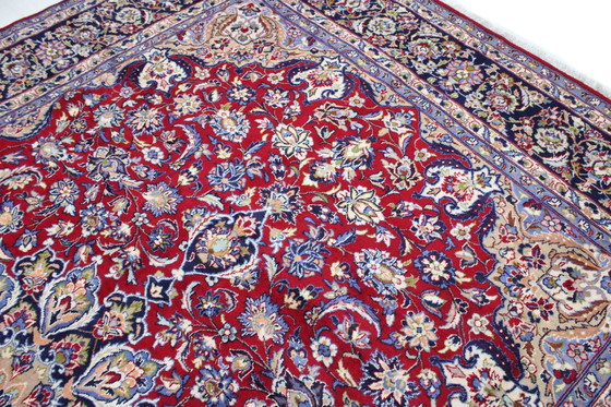 Image 1 of Origineel handgeknoopt Perzisch tapijt Isfahan Fijn 423 X 294 Cm Topconditie