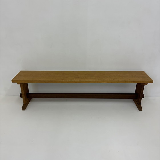 Image 1 of Vintage wooden school bench , 1970’s