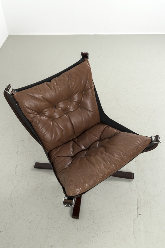 Image 1 of 2x vintage ‘Falcon’ fauteuils