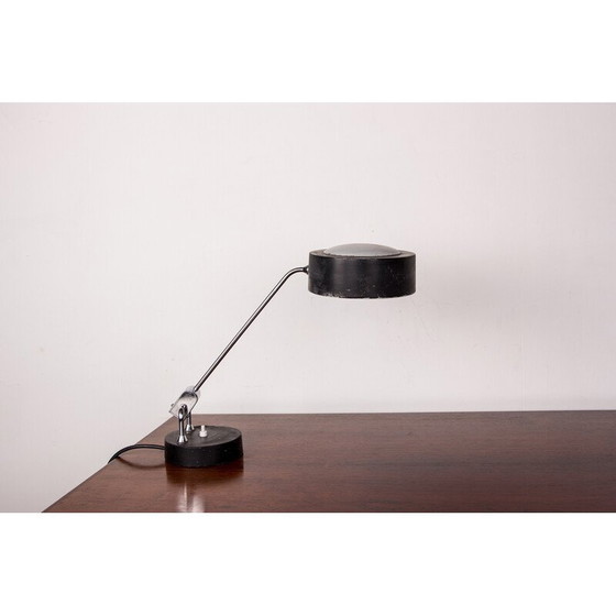 Image 1 of Vintage Jumo model 700 bureaulamp in chroom metaal van Charlotte Perriand, Frankrijk 1960