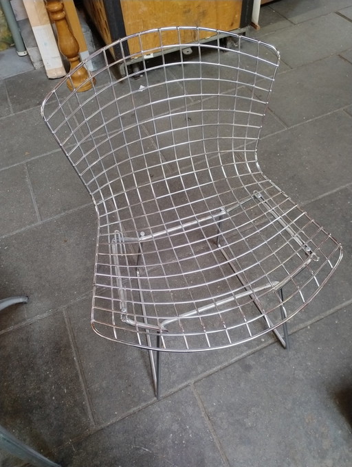 2X Harry Bertoia Wire Stoel