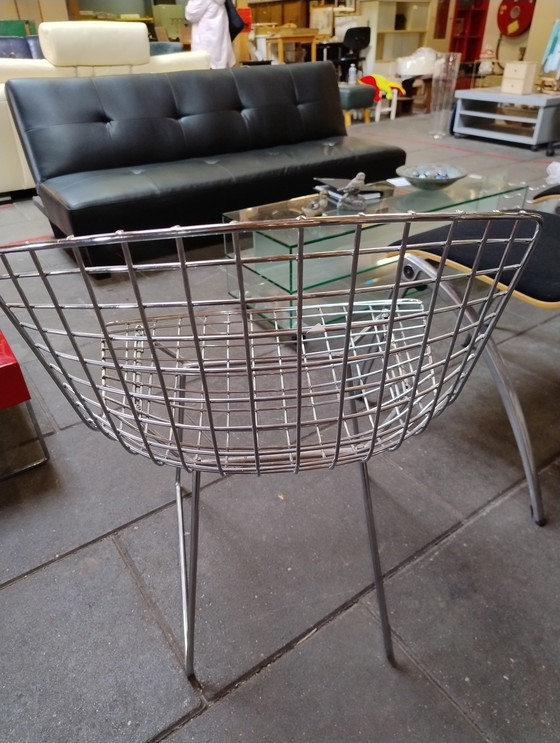 Image 1 of 2X Harry Bertoia Wire Stoel