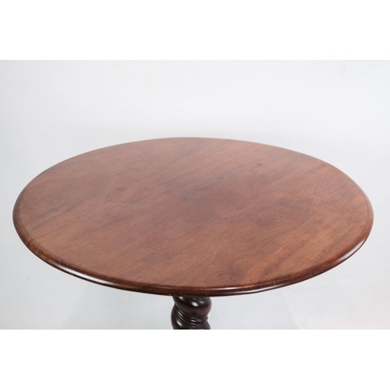 Image 1 of Vintage mahoniehouten bijzettafel, Denemarken 1860