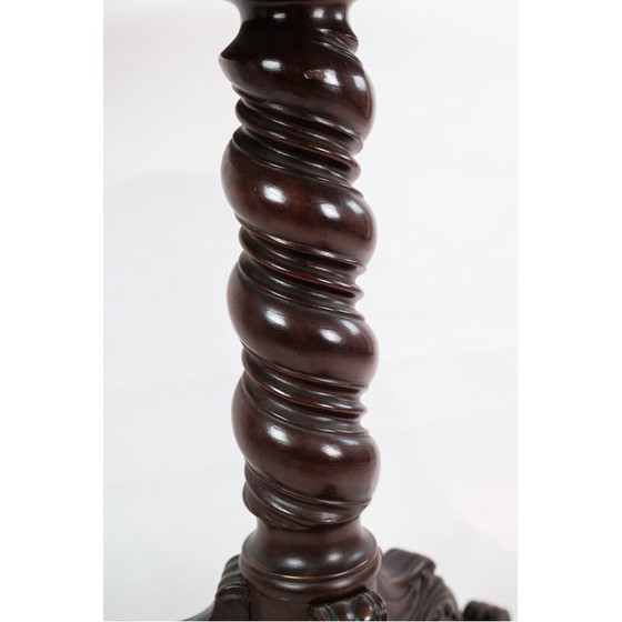 Image 1 of Vintage mahoniehouten bijzettafel, Denemarken 1860