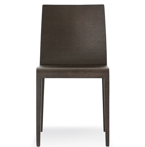 Image 1 of 2x Pedrali Young 420 In Wengé chair