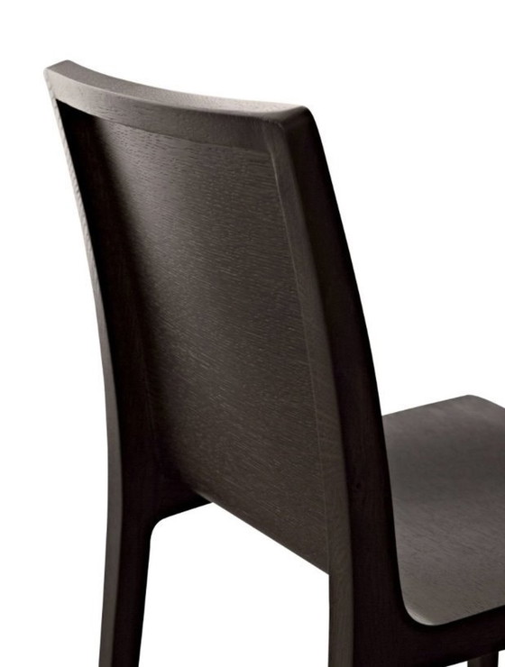 Image 1 of 2x Pedrali Young 420 In Wengé chair