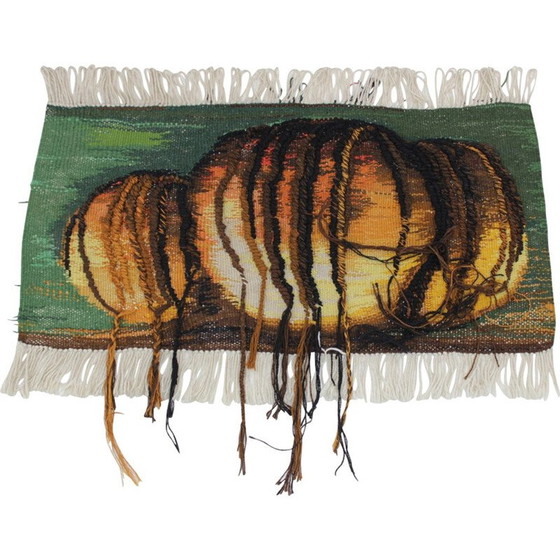 Image 1 of Vintage Veelkleurig Abstract Design Wandtapijt - jaren 1970