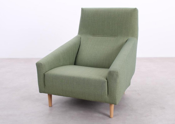 Image 1 of Sancal Soul fauteuil + poef groen