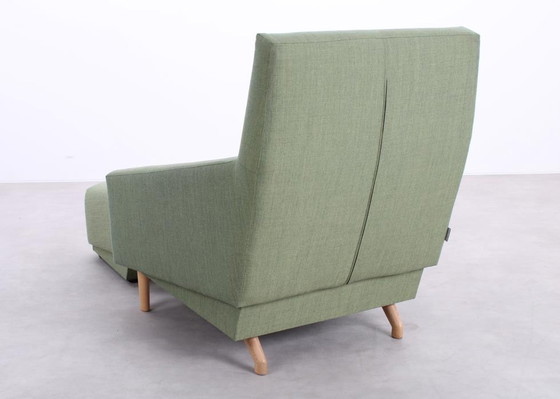 Image 1 of Sancal Soul fauteuil + poef groen