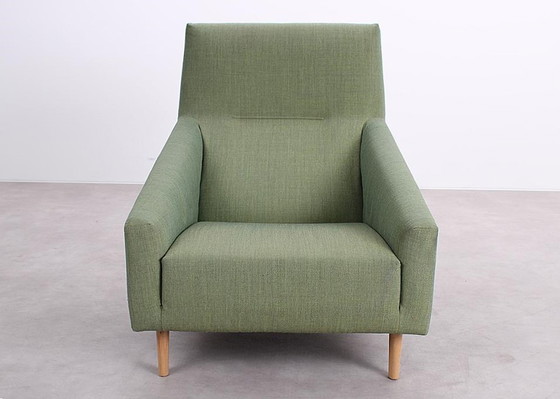 Image 1 of Sancal Soul fauteuil + poef groen