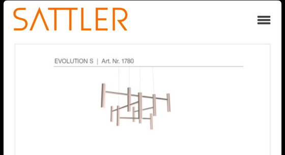 Image 1 of Sattler Evolution S Led Hanglamp