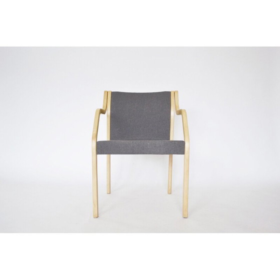 Image 1 of Set van 4 vintage multiplex eetkamerstoelen van Gražina Tulevičienė voor Vilniaus Baldų Kombinatas, jaren 1970