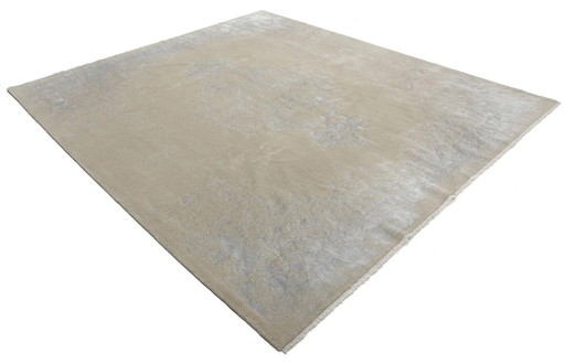 Designer Modern Tapijt Viscose Met Zijdeglans Kunstwerk Stuk 291 X 255 Cm