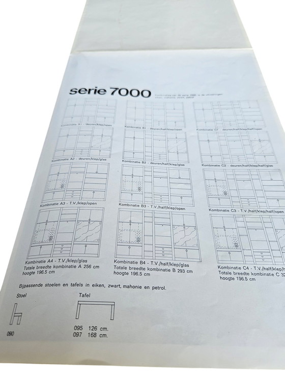 Image 1 of  Wandmeubel Wandkast Van Lockwood Mahonie 7000 Serie