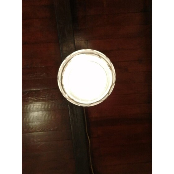 Image 1 of Vintage art deco hanglamp van granietglas, 1950