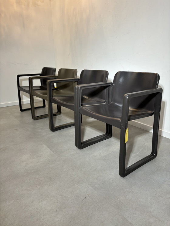 Image 1 of Set van 4 stoelen “Kembo” 