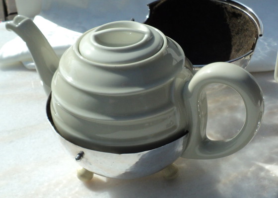 Image 1 of WMF verzilverd koffie servies