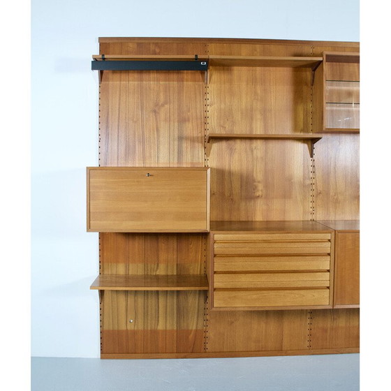 Image 1 of Vintage systeem Cado wandsysteem in teak van Poul Cadovius, 1959