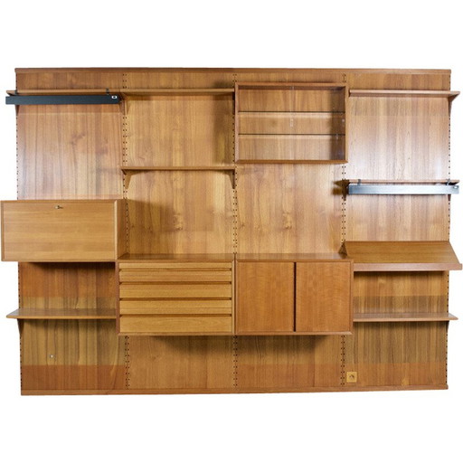 Vintage systeem Cado wandsysteem in teak van Poul Cadovius, 1959