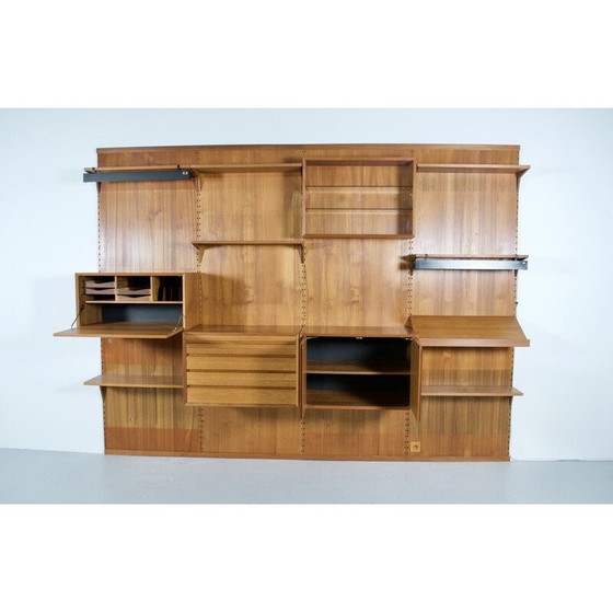 Image 1 of Vintage systeem Cado wandsysteem in teak van Poul Cadovius, 1959