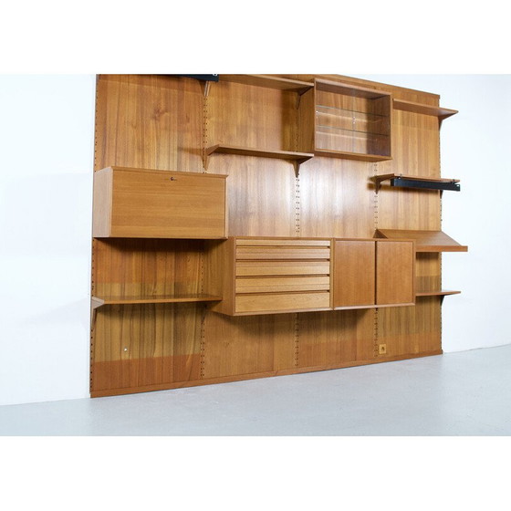 Image 1 of Vintage systeem Cado wandsysteem in teak van Poul Cadovius, 1959