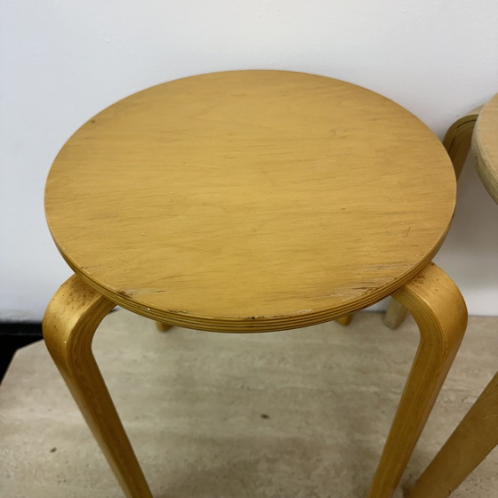 Image 1 of Vintage '99 Ikea 'Frosta' Stool, Design After Alvar Aalto 