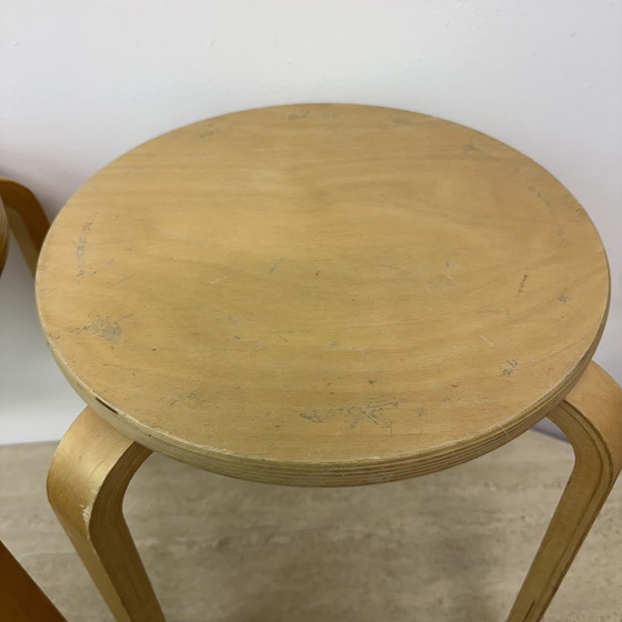 Image 1 of Vintage '99 Ikea 'Frosta' Stool, Design After Alvar Aalto 