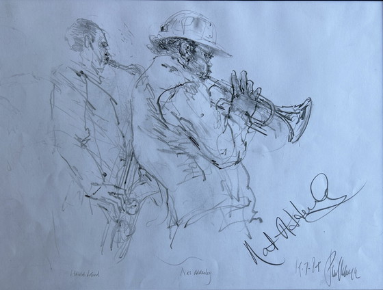 Image 1 of Piet Klaasse, Nat Adderley En Harold Land, 1984