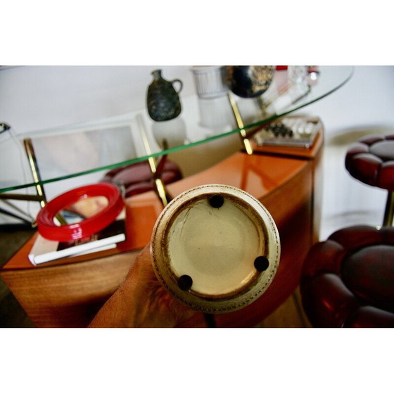 Image 1 of Vintage keramieken vaas van Jean Besnard, Frankrijk 1950