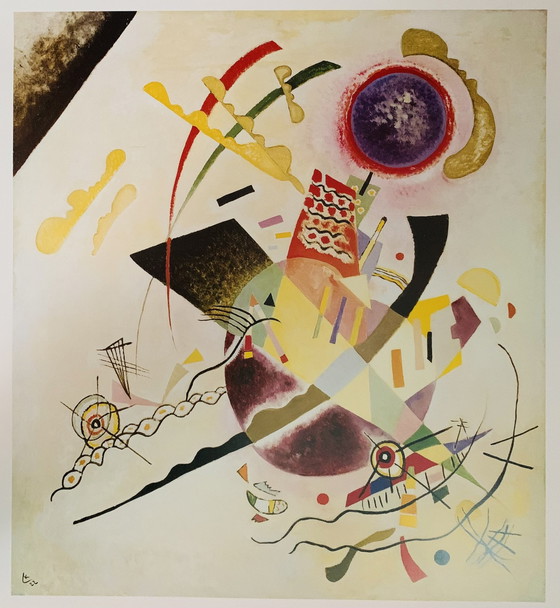 Image 1 of Wassily Kandinsky: “Blauwe Cirkel, 1922”.