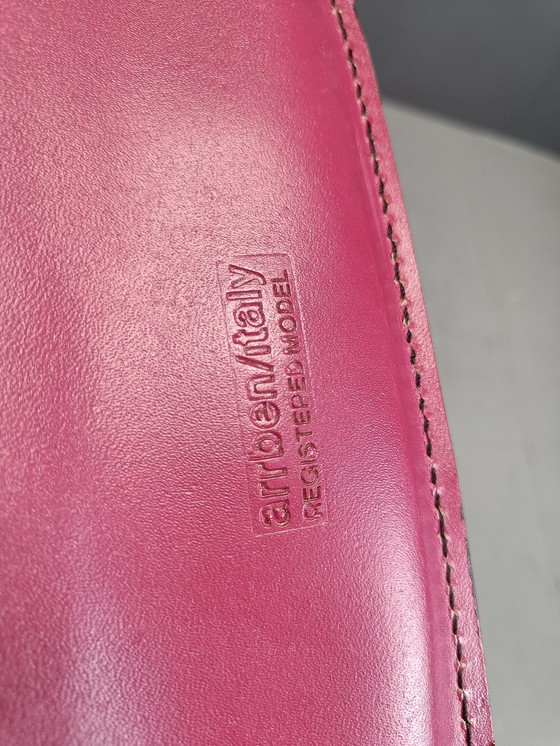 Image 1 of Vintage Roze 'Linda' Eetkamerstoelen Door Arrben, 1980S - Set Van 4