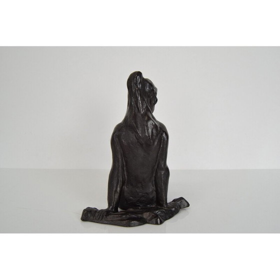 Image 1 of Vintage keramische sculptuur van Bohumil Kokrda voor Jihokera, Tsjecho-Slowakije 1960