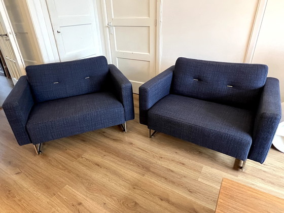 Image 1 of Set Van 2 Artifort Mare Stoelen / Loveseats / Fauteuil