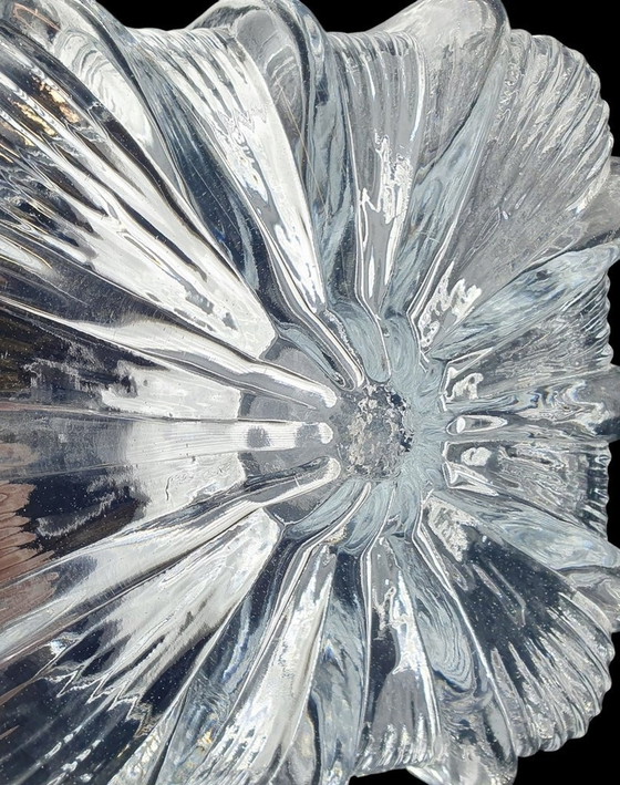 Image 1 of 2028 Vintage Glazen Plafonniere Plafondlamp