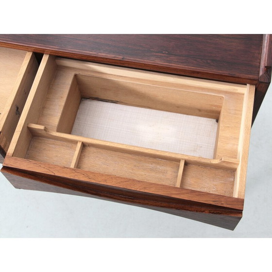 Image 1 of Vintage Scandinavische kaptafel in Rio palissander van Arne Vodder voor Nc Møbler