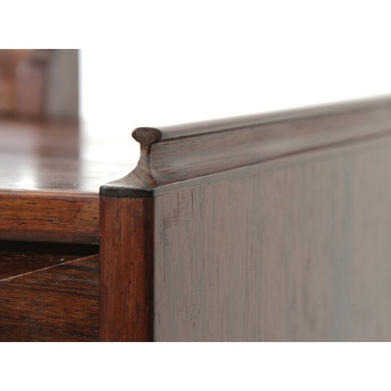 Image 1 of Vintage Scandinavische kaptafel in Rio palissander van Arne Vodder voor Nc Møbler