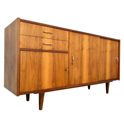 Vintage mid-century deens design dressoir tv-kast palissander 1960's