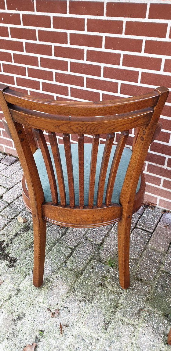 Image 1 of 4 Bannnink Jugendstil Eetkamer Armstoelen 