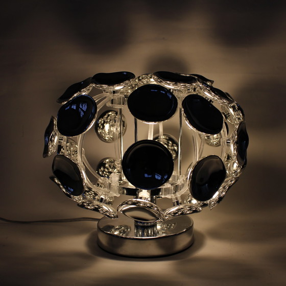 Image 1 of Ronde Chroom Retro Lamp