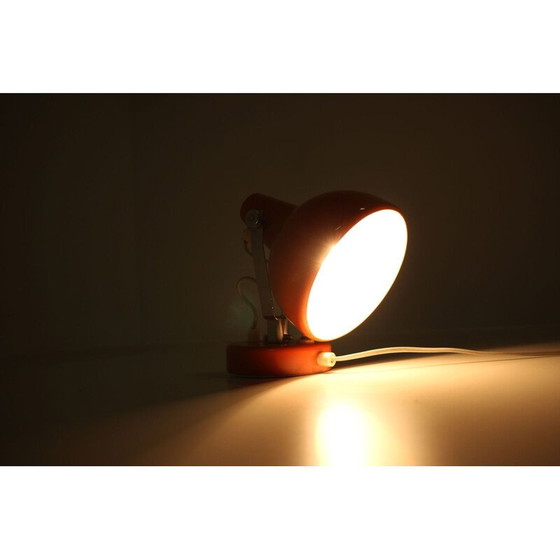 Image 1 of Oranje vintage wandlamp, jaren 1960