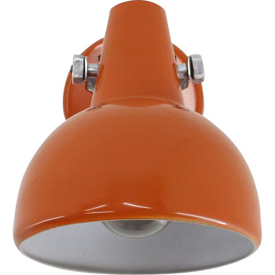 Image 1 of Oranje vintage wandlamp, jaren 1960