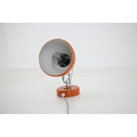 Image 1 of Oranje vintage wandlamp, jaren 1960
