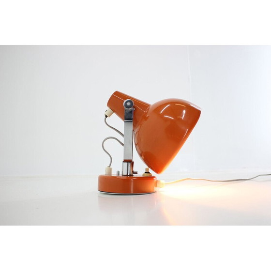 Image 1 of Oranje vintage wandlamp, jaren 1960