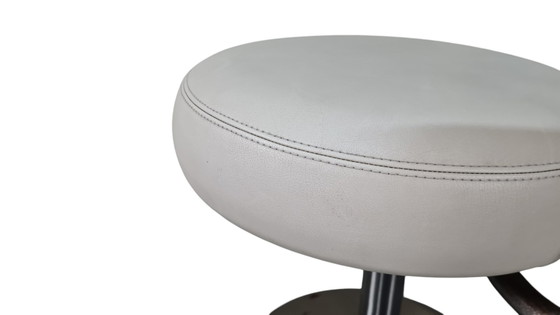 Image 1 of 6 X Midcentury Swedish Dining Chairs Or Bar Stools Borje Johanson