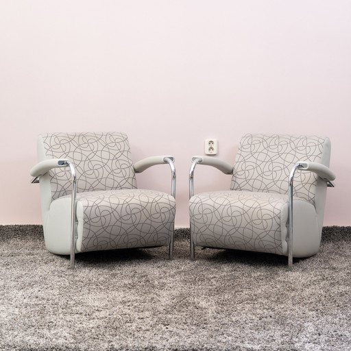 2x Leolux Scylla fauteuil