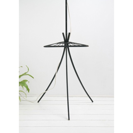 Image 1 of Vintage staande lamp met voet, 1950