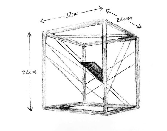 Image 1 of Vintage tafellamp - Kodak Space Light - Ercole Cacciami - 1990