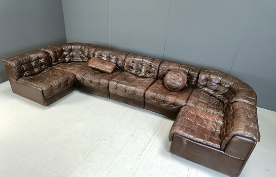 Image 1 of Modulaire Patchwork Ds 11 Sofa van Desede, 1970S