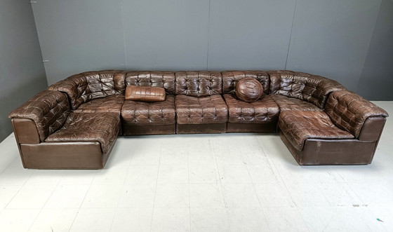 Image 1 of Modulaire Patchwork Ds 11 Sofa van Desede, 1970S