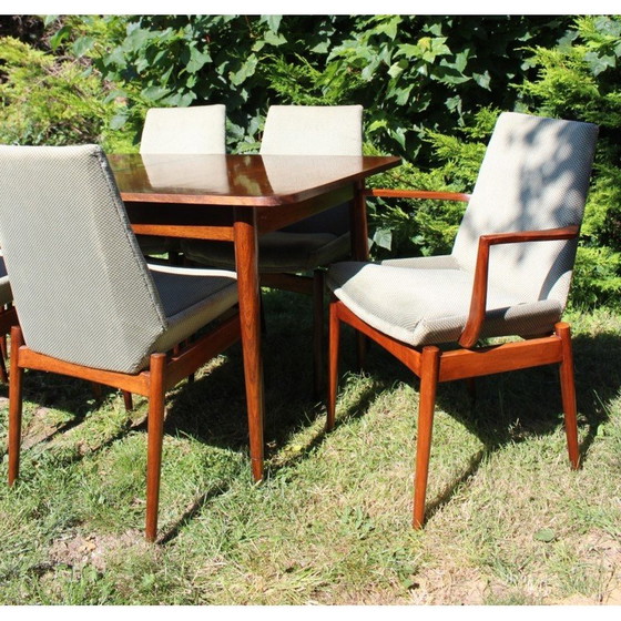 Image 1 of Vintage Hamilton eetset door Robert Heritage voor Archie Shine